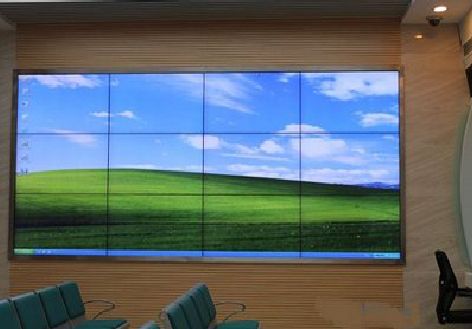 淮北液晶拼接屏的另类用法。